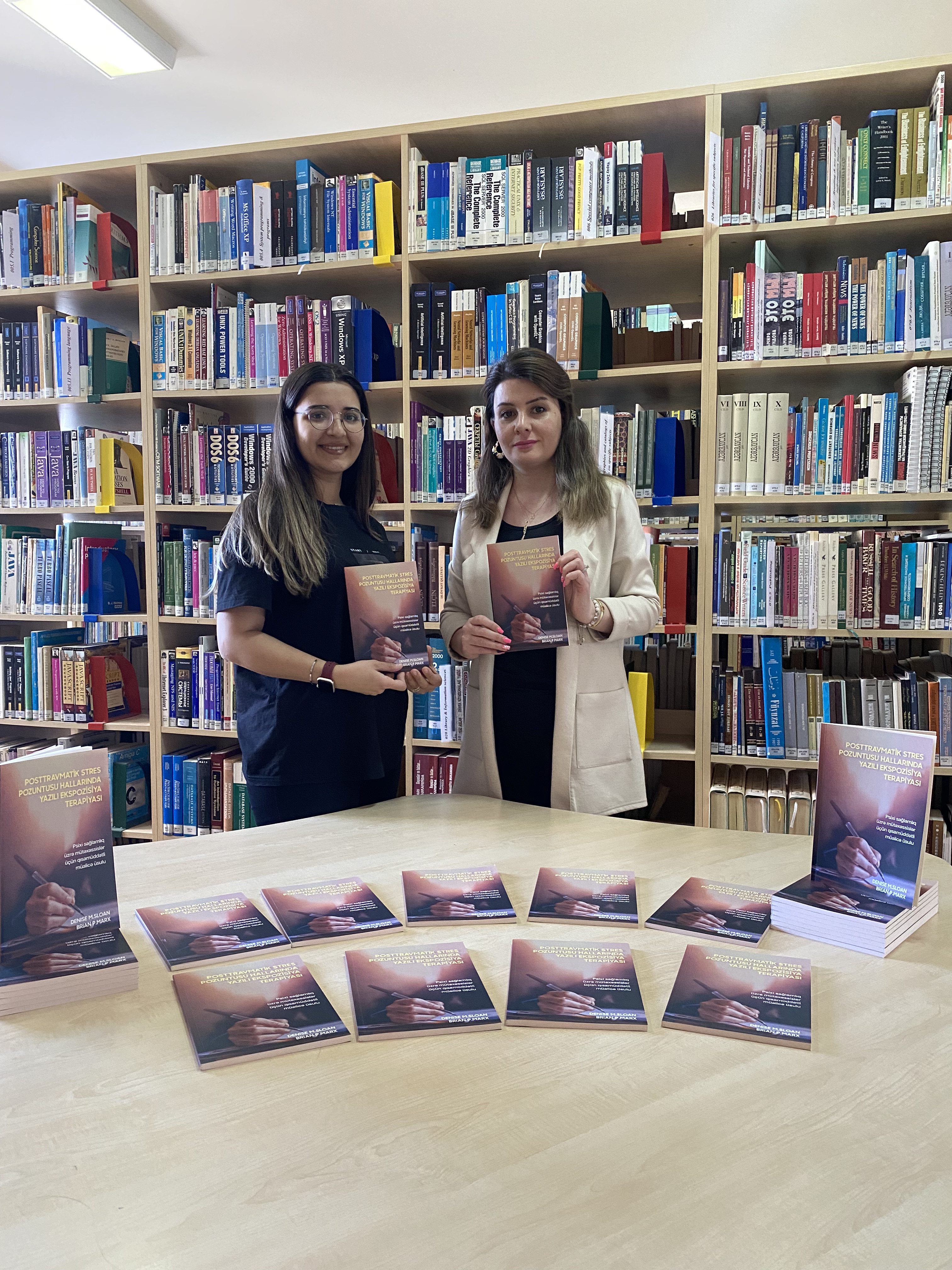 Khazar University Receives Book Gift